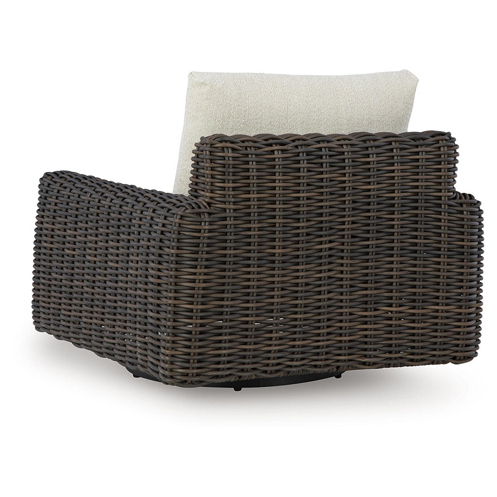 Kimora Outdoor Swivel Lounge Chair Signature Design by Ashley® Outdoor
