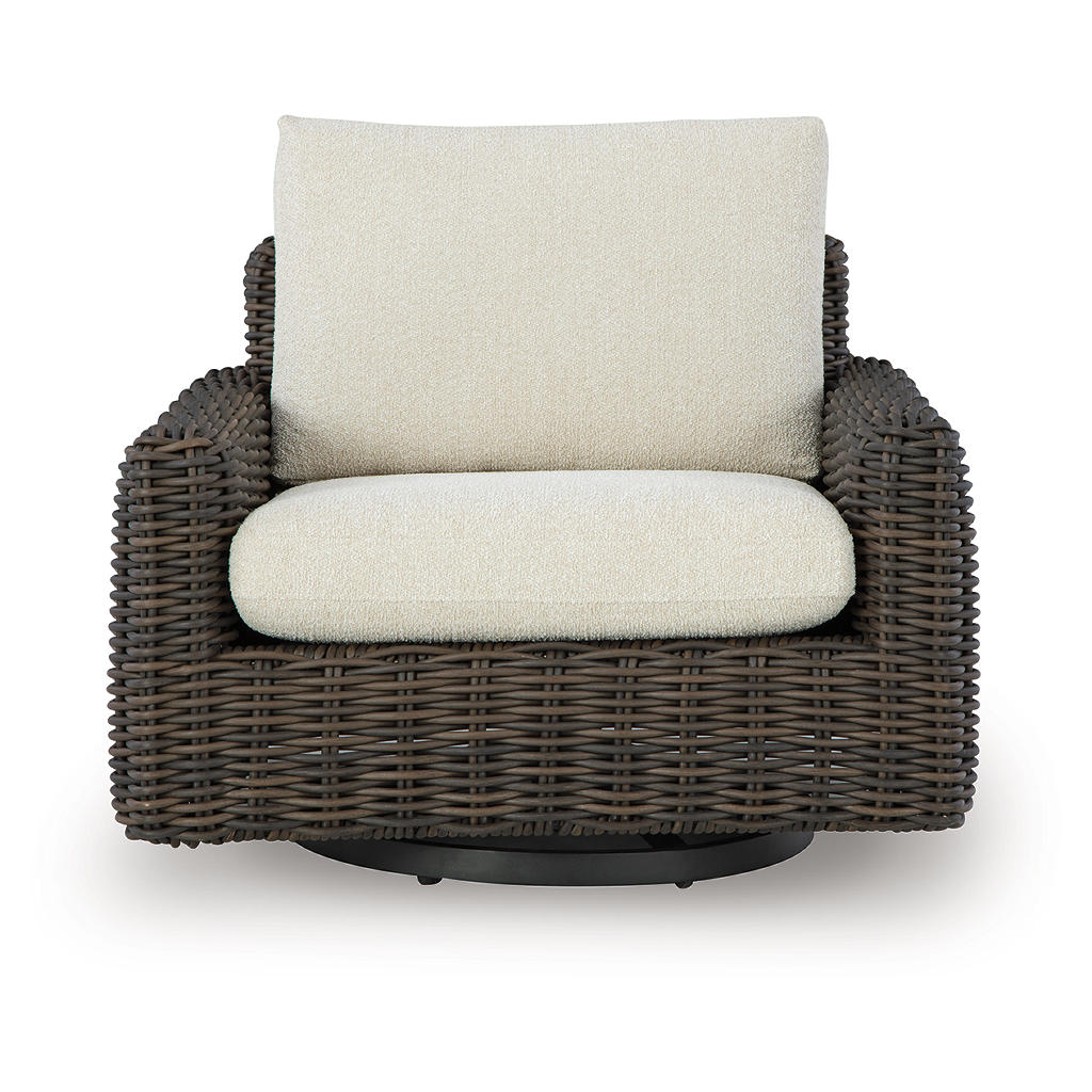 Kimora Outdoor Swivel Lounge Chair Signature Design by Ashley® Outdoor
