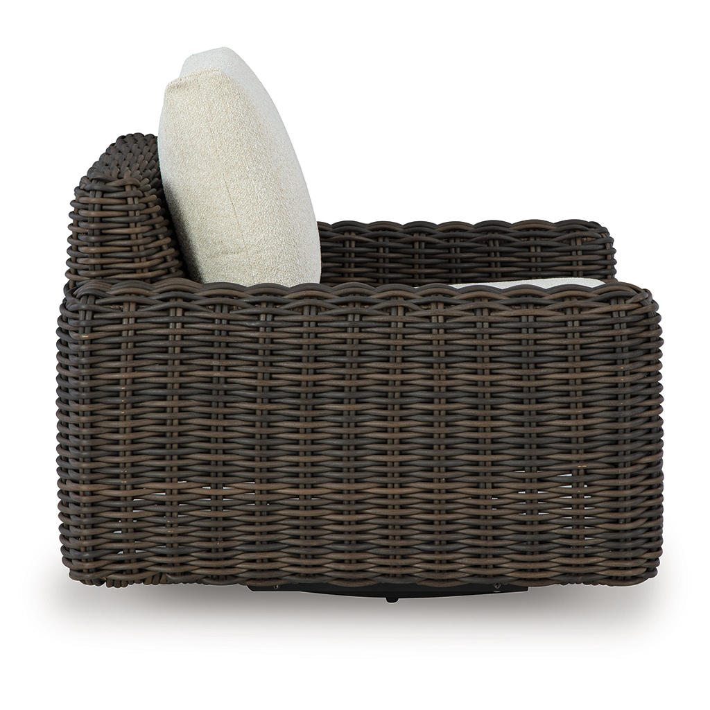Kimora Outdoor Swivel Lounge Chair Signature Design by Ashley® Outdoor