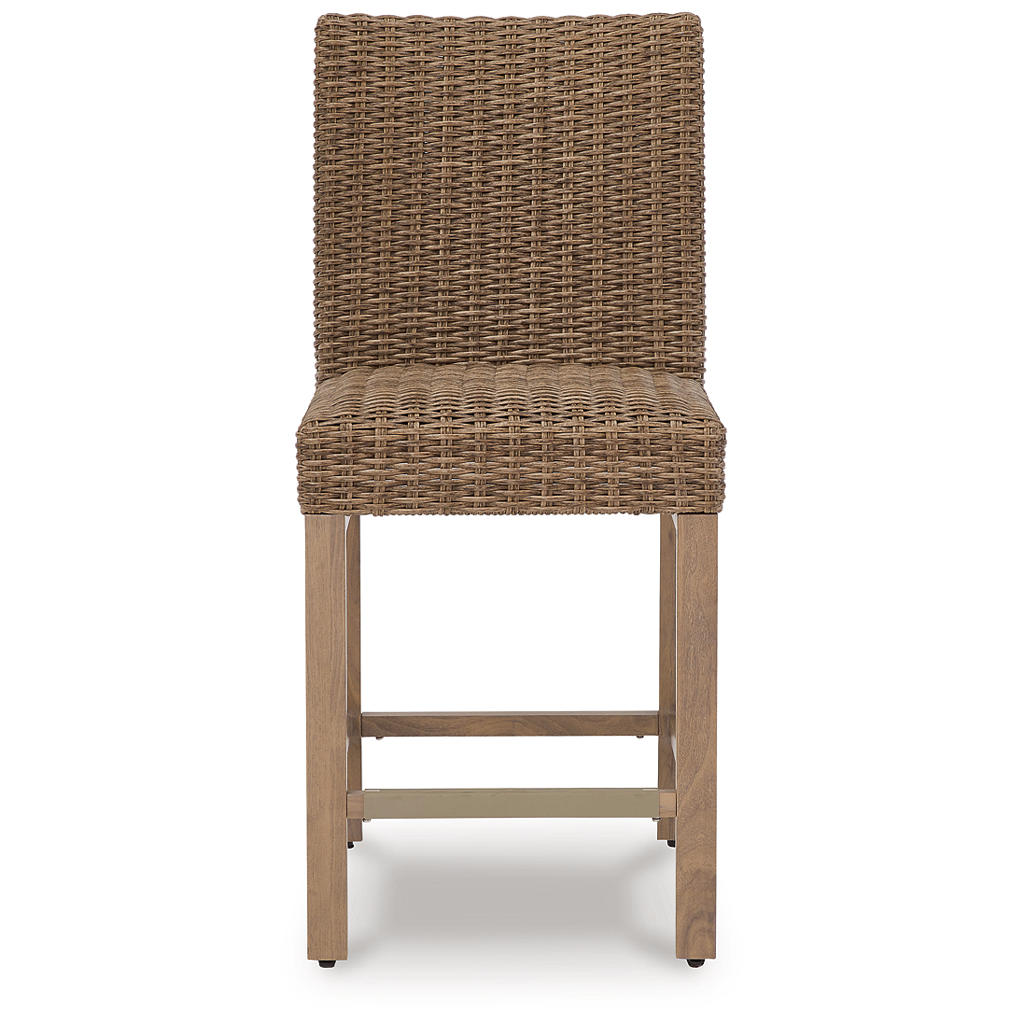 Walton Bridge Outdoor Bar Table and 4 Barstools Signature Design by Ashley® Uncategorized