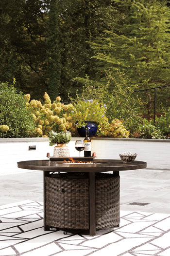 Paradise Trail Fire Pit Table Signature Design by Ashley® Outdoor