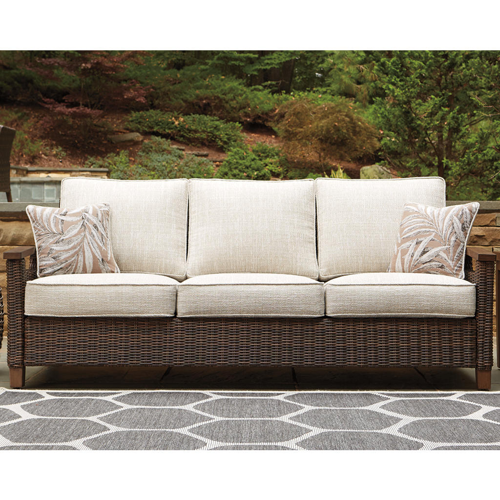 Paradise Trail Sofa with Cushion Signature Design by Ashley® Outdoor