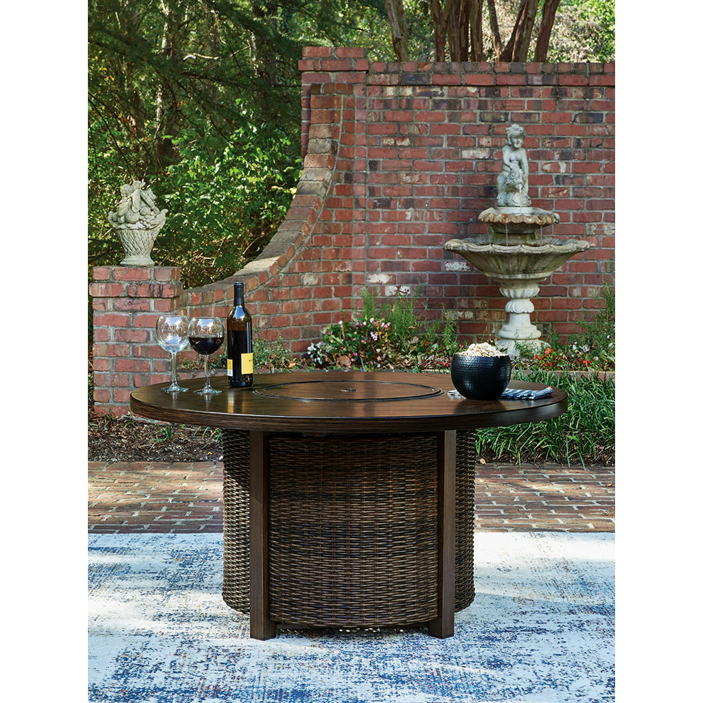 Monterey Point Outdoor Fire Pit Table Signature Design by Ashley® Tables