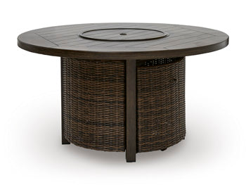Monterey Point Outdoor Fire Pit Table Signature Design by Ashley® Tables