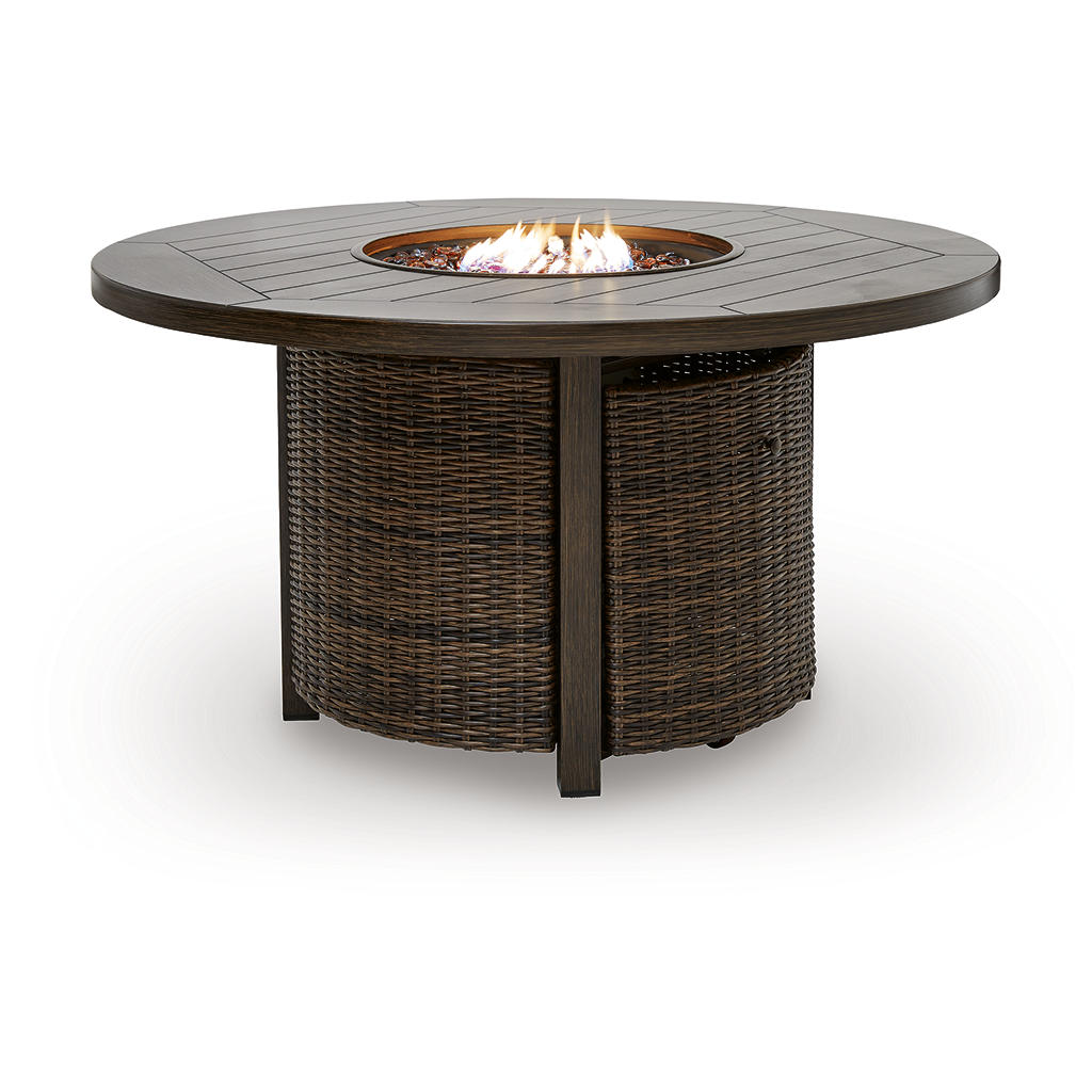 Monterey Point Outdoor Fire Pit Table Signature Design by Ashley® Tables