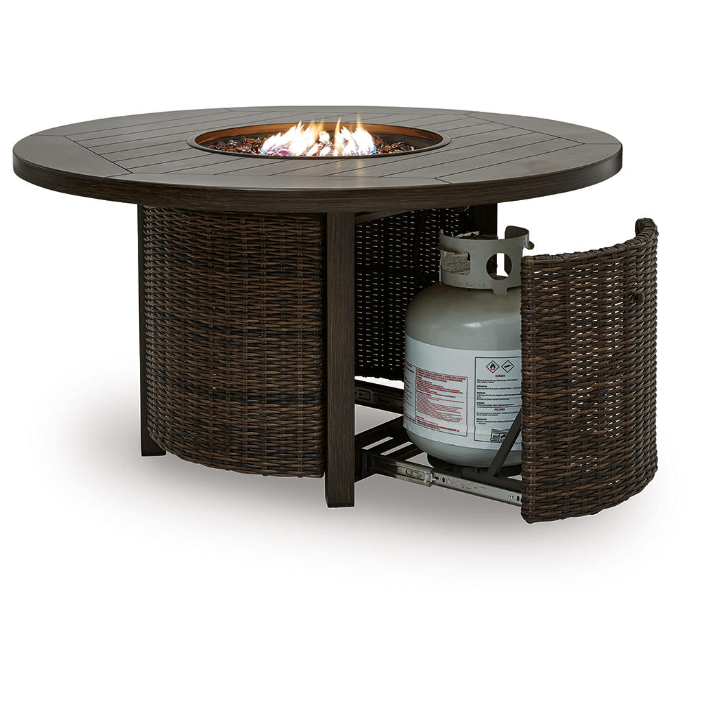 Monterey Point Outdoor Fire Pit Table Signature Design by Ashley® Tables