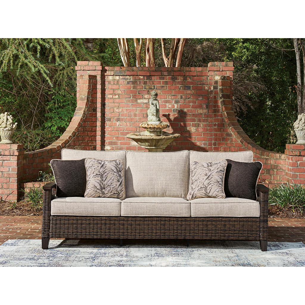 Monterey Point Outdoor Sofa with Cushion Signature Design by Ashley® Outdoor