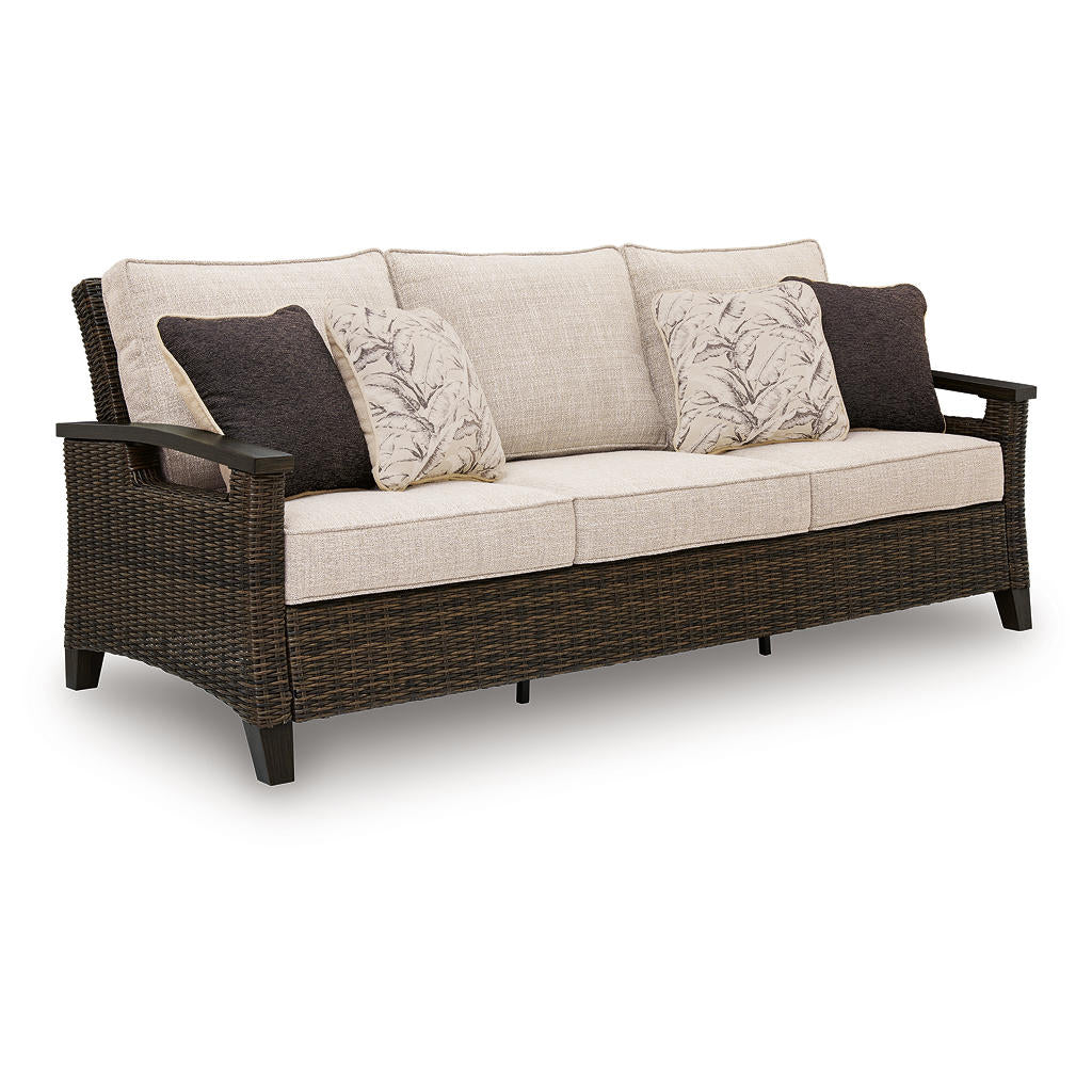 Monterey Point Outdoor Sofa with Cushion Signature Design by Ashley® Outdoor