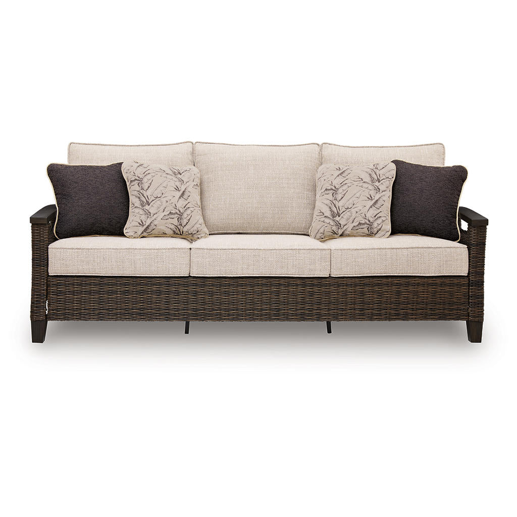 Monterey Point Outdoor Sofa with Cushion Signature Design by Ashley® Outdoor