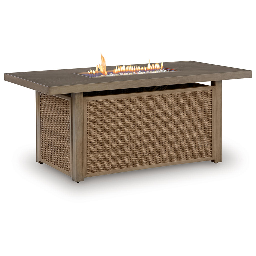 Laguna Heights Outdoor Fire Pit Table Signature Design by Ashley® Outdoor