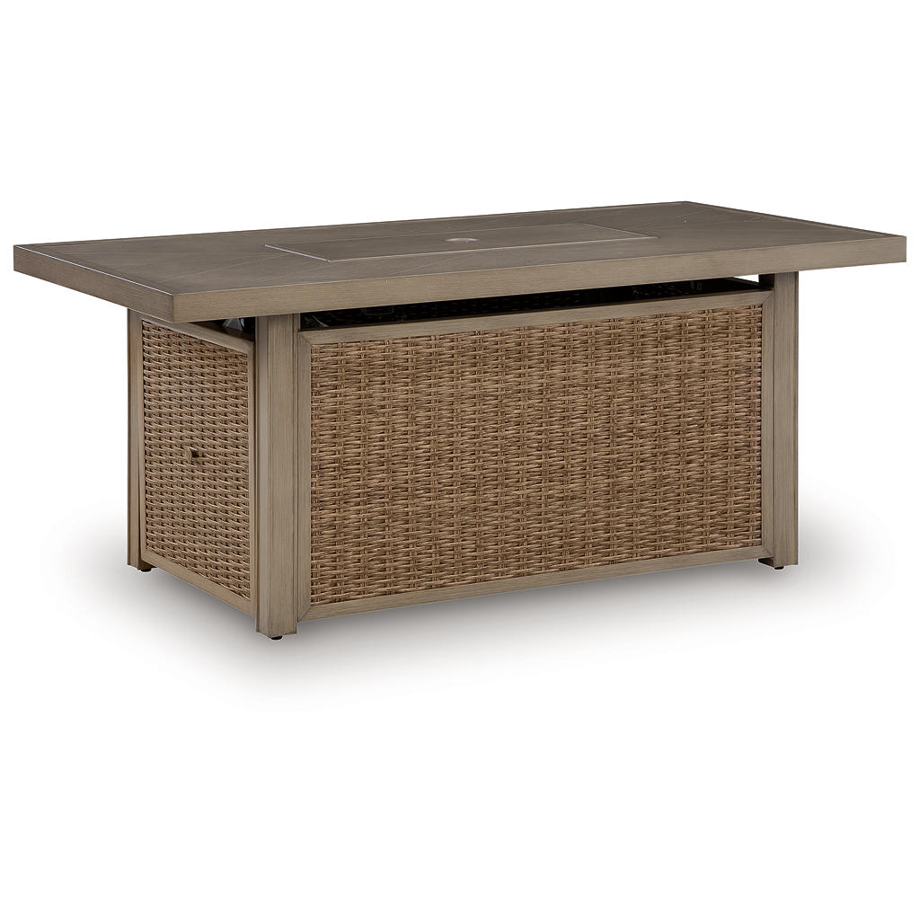 Laguna Heights Outdoor Fire Pit Table Signature Design by Ashley® Outdoor