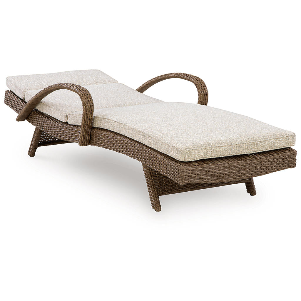 Laguna Heights Chaise Lounge with Cushion Signature Design by Ashley® Outdoor