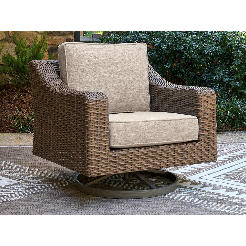 Laguna Heights Swivel Lounge with Cushion Signature Design by Ashley® Outdoor