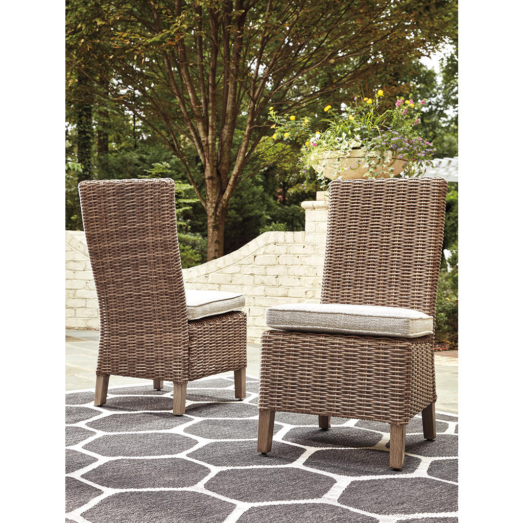 Beachcroft Outdoor Dining Table with 4 Chairs and Bench Signature Design by Ashley® Uncategorized