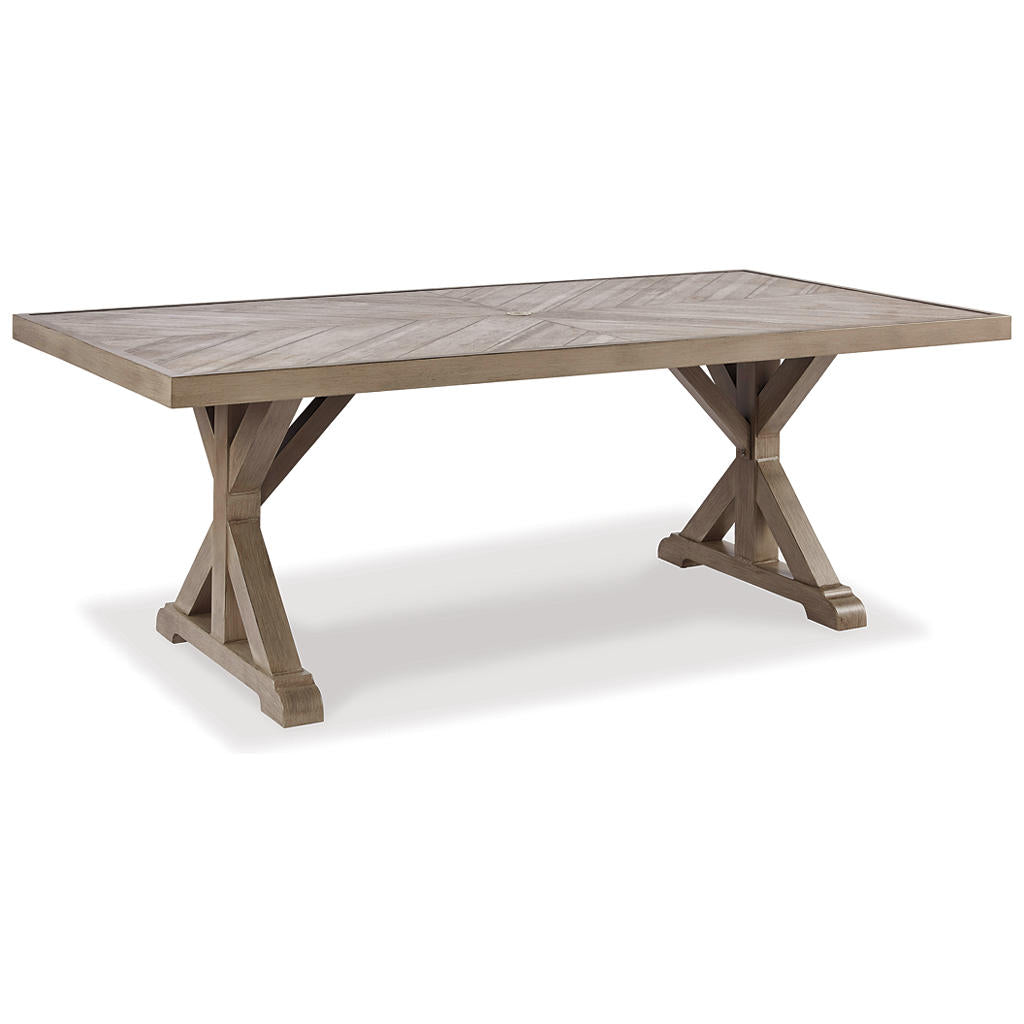 Beachcroft Outdoor Dining Table with 6 Chairs Signature Design by Ashley® Uncategorized