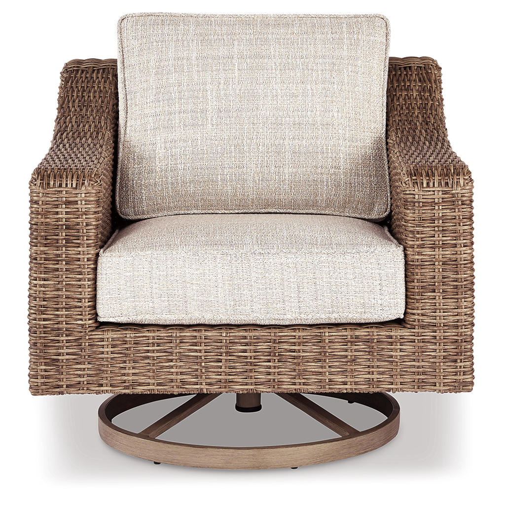 Beachcroft 4-Piece Outdoor Sectional, 2 Arm Chairs, Lounge Chair and Bench Signature Design by Ashley® Uncategorized