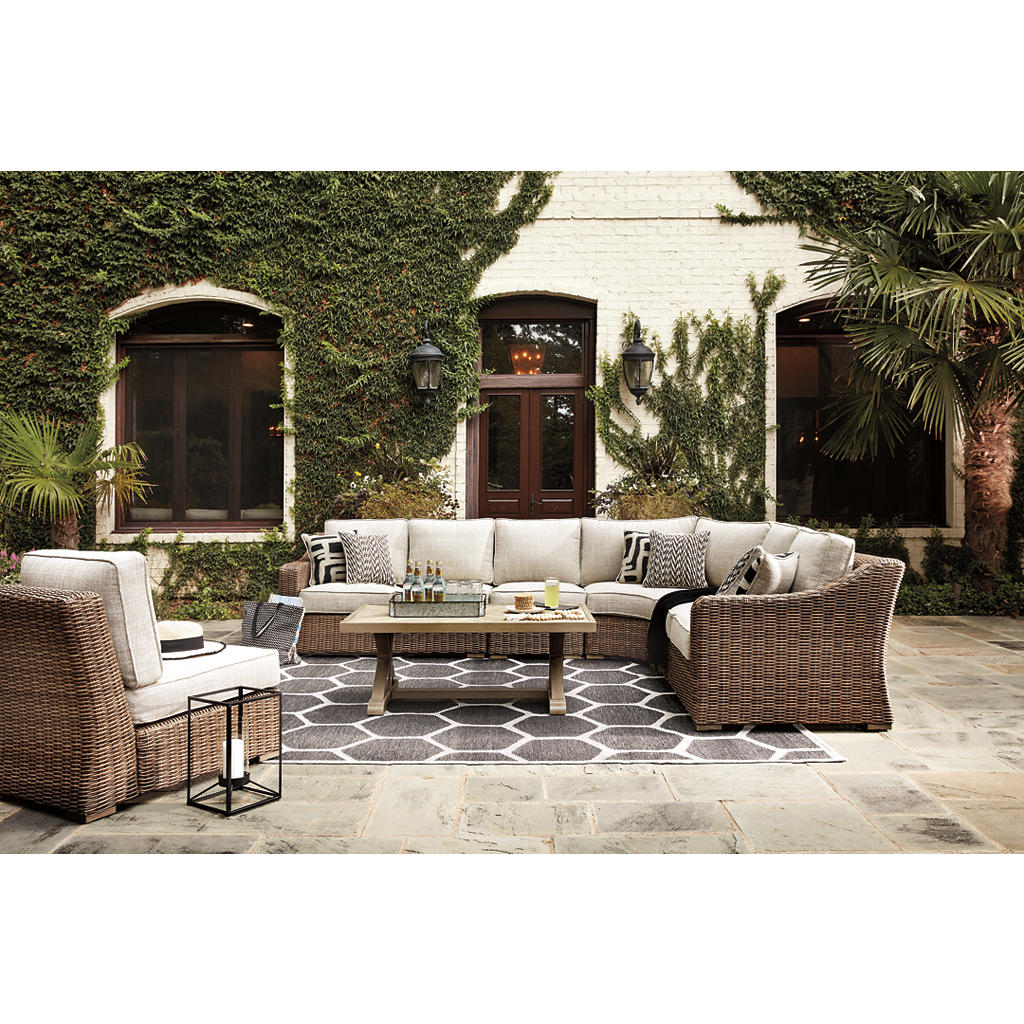 Beachcroft 5-Piece Outdoor Sectional with Coffee Table Ashley® Uncategorized