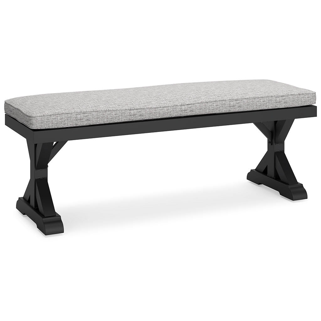 Beachcroft Outdoor Dining Table, 4 Chairs and Bench Signature Design by Ashley® Uncategorized