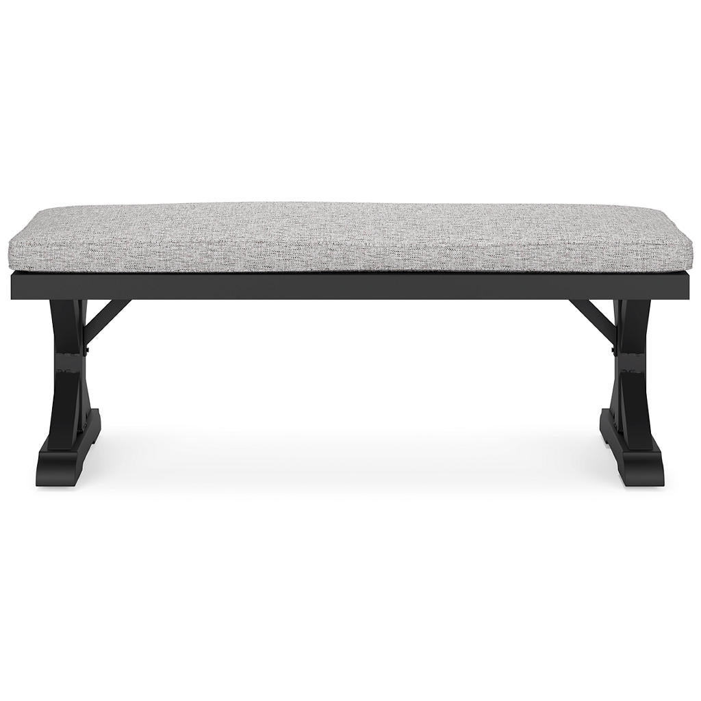 Beachcroft Outdoor Dining Table, 4 Chairs and Bench Signature Design by Ashley® Uncategorized