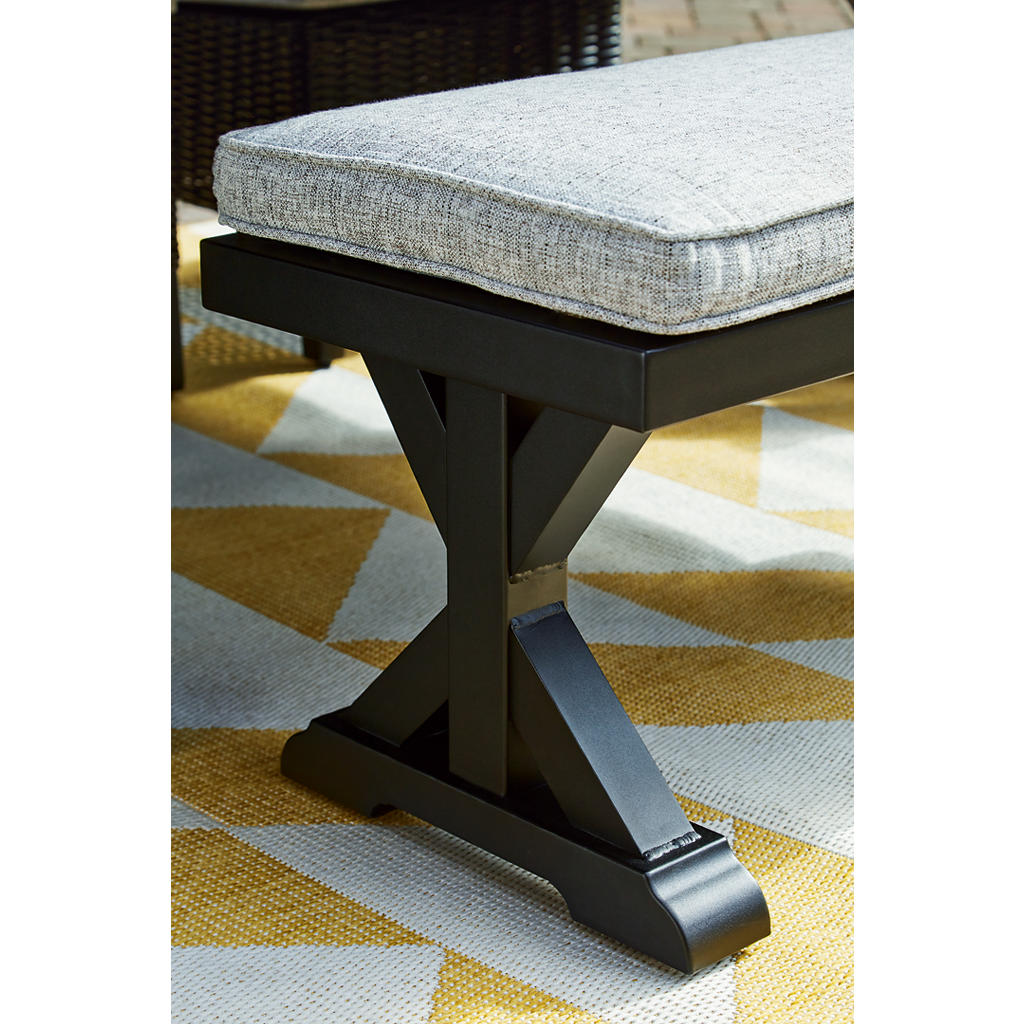 Beachcroft Outdoor Dining Table, 4 Chairs and Bench Signature Design by Ashley® Uncategorized
