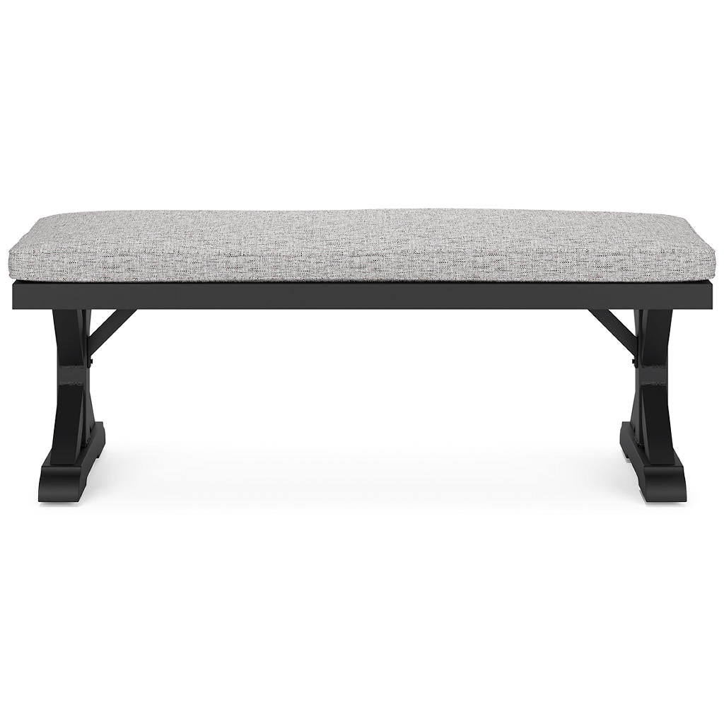 Beachcroft Outdoor Dining Table, 4 Chairs and Bench Signature Design by Ashley® Uncategorized