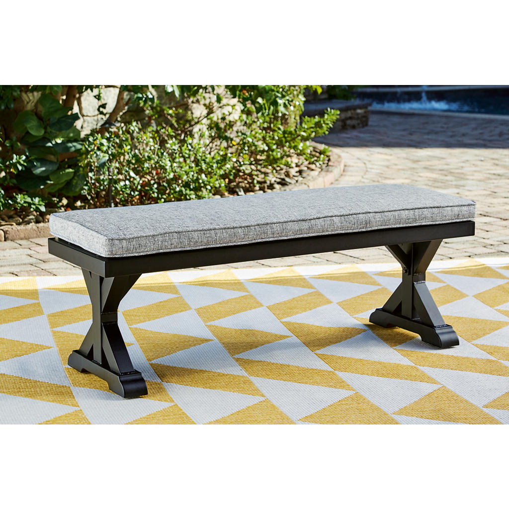 Beachcroft Outdoor Bench with Cushion Signature Design by Ashley® Outdoor