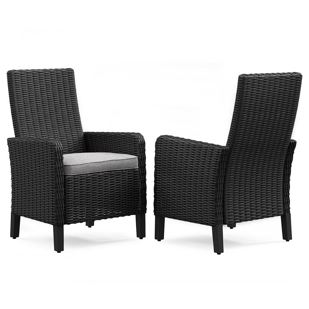 Beachcroft Outdoor Arm Chair with Cushion (Set of 2) Signature Design by Ashley® Outdoor