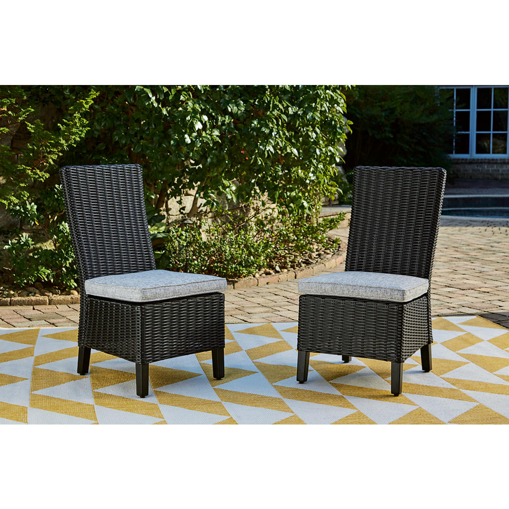 Beachcroft Outdoor Dining Table, 4 Chairs and Bench Signature Design by Ashley® Uncategorized