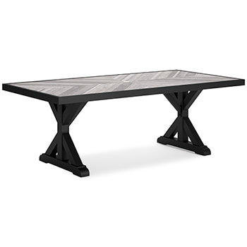 Beachcroft Outdoor Dining Table Signature Design by Ashley® Outdoor
