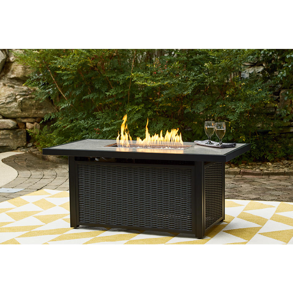 Beachcroft Outdoor Fire Pit Table Signature Design by Ashley® Outdoor