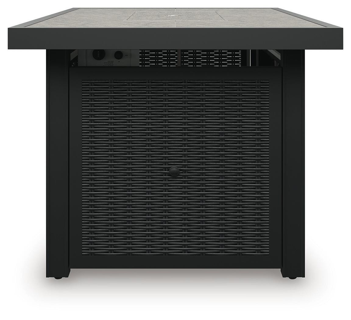 Beachcroft 3-Piece Outdoor Sectional and Fire Pit Table Signature Design by Ashley® Outdoor