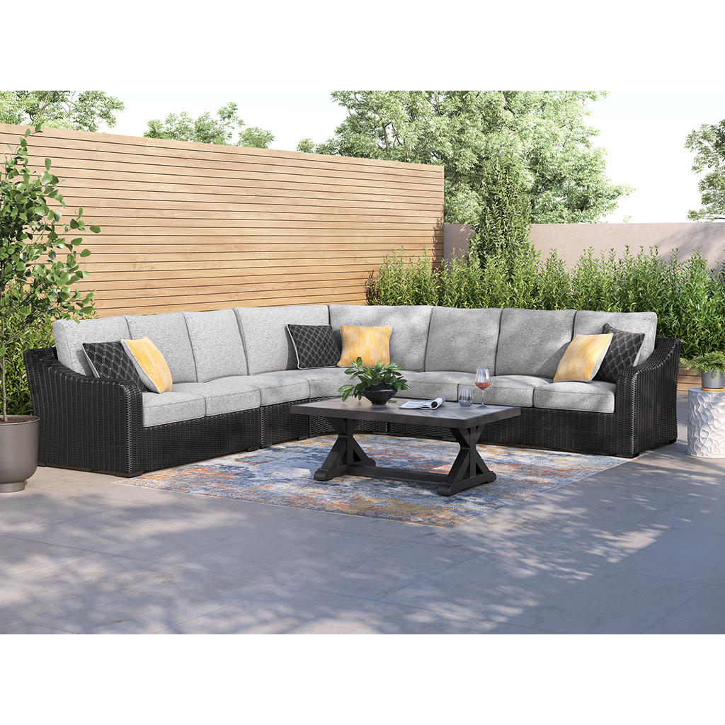 Beachcroft 5-Piece Outdoor Sectional Signature Design by Ashley® Outdoor