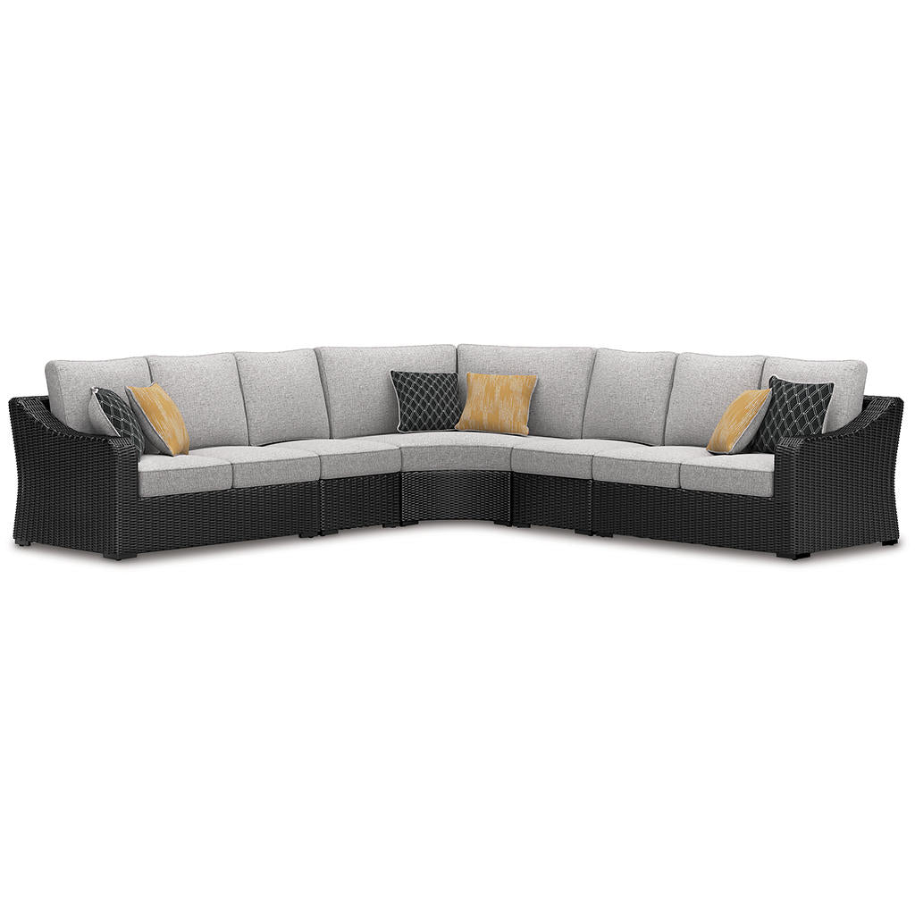 Beachcroft 5-Piece Outdoor Sectional Signature Design by Ashley® Outdoor