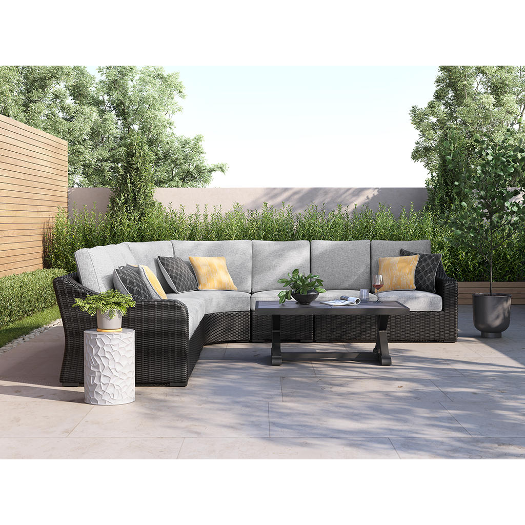 Beachcroft 5-Piece Outdoor Sectional Signature Design by Ashley® Outdoor