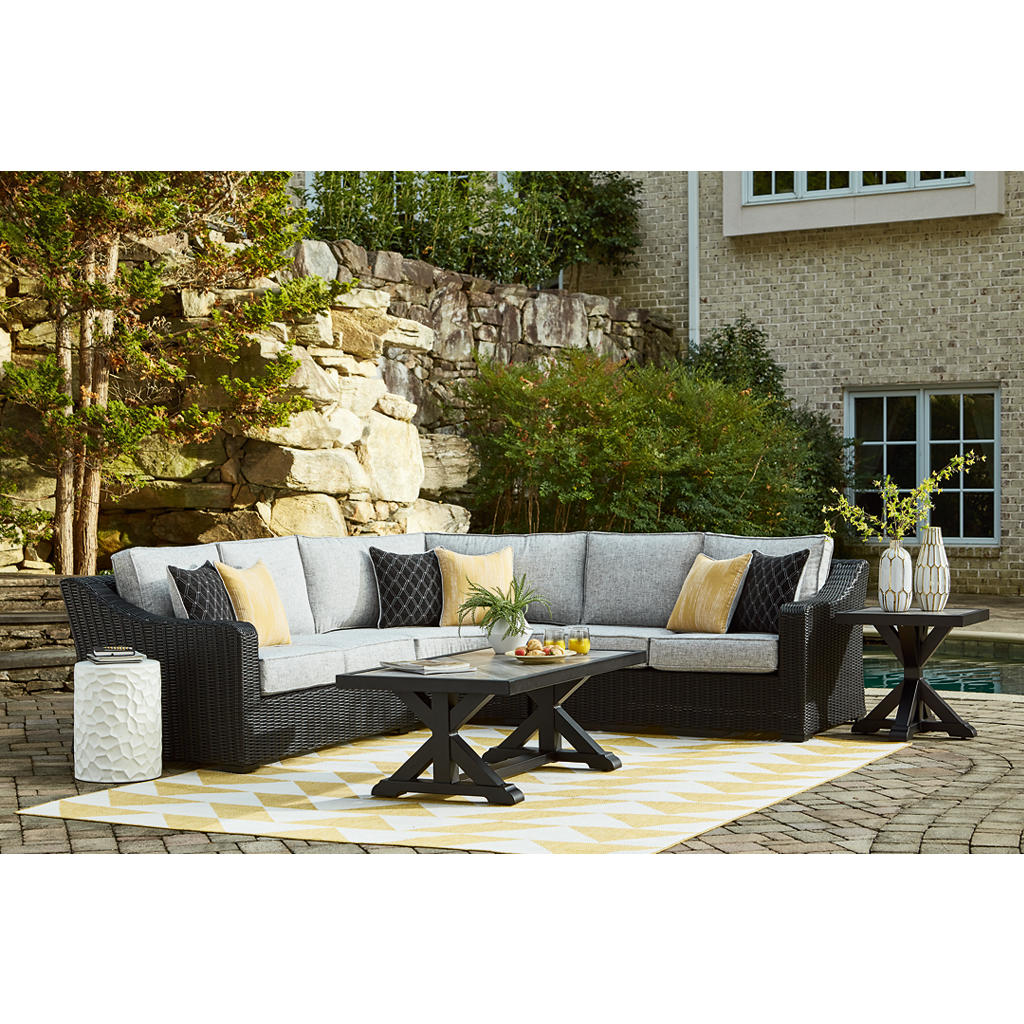 Beachcroft 3-Piece Outdoor Sectional Signature Design by Ashley® Outdoor