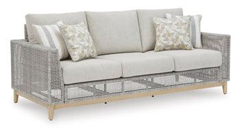 Seton Creek Outdoor Sofa with Cushion — Nuvella+ Signature Design by Ashley® Outdoor