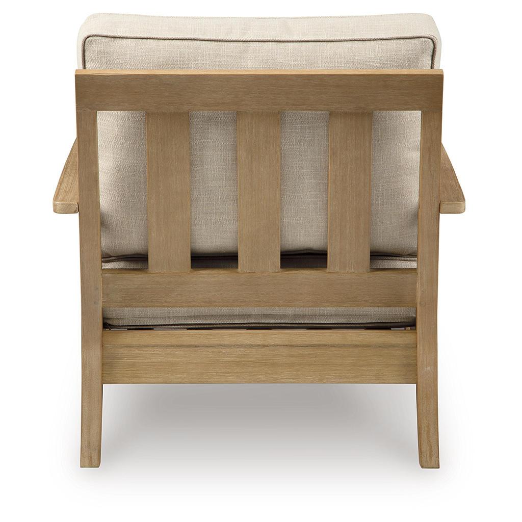 Clare View Outdoor Lounge Chair — Beige Signature Design by Ashley® Outdoor