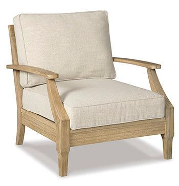 Clare View Outdoor Lounge Chair — Beige Signature Design by Ashley® Outdoor
