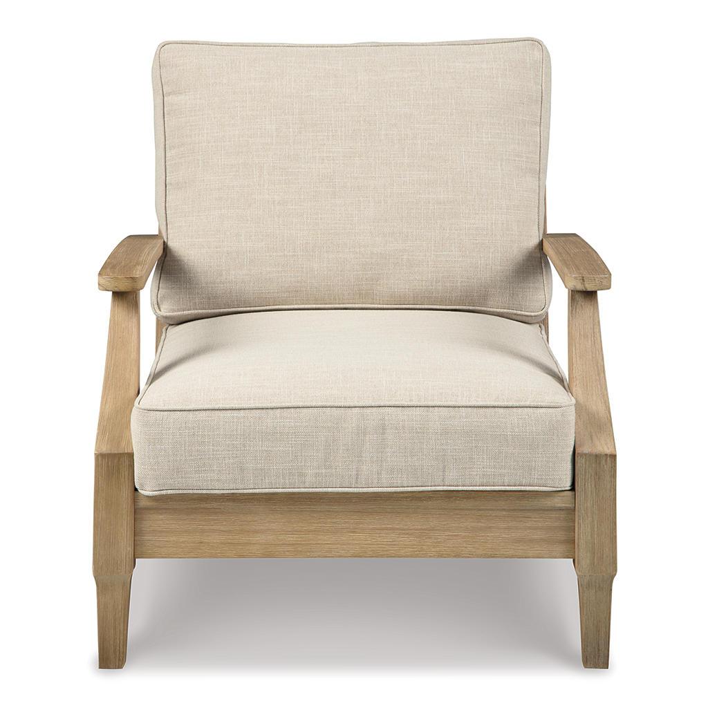 Clare View Outdoor Lounge Chair — Beige Signature Design by Ashley® Outdoor
