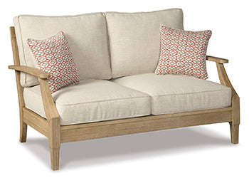 Clare View Loveseat with Cushion Signature Design by Ashley® Outdoor