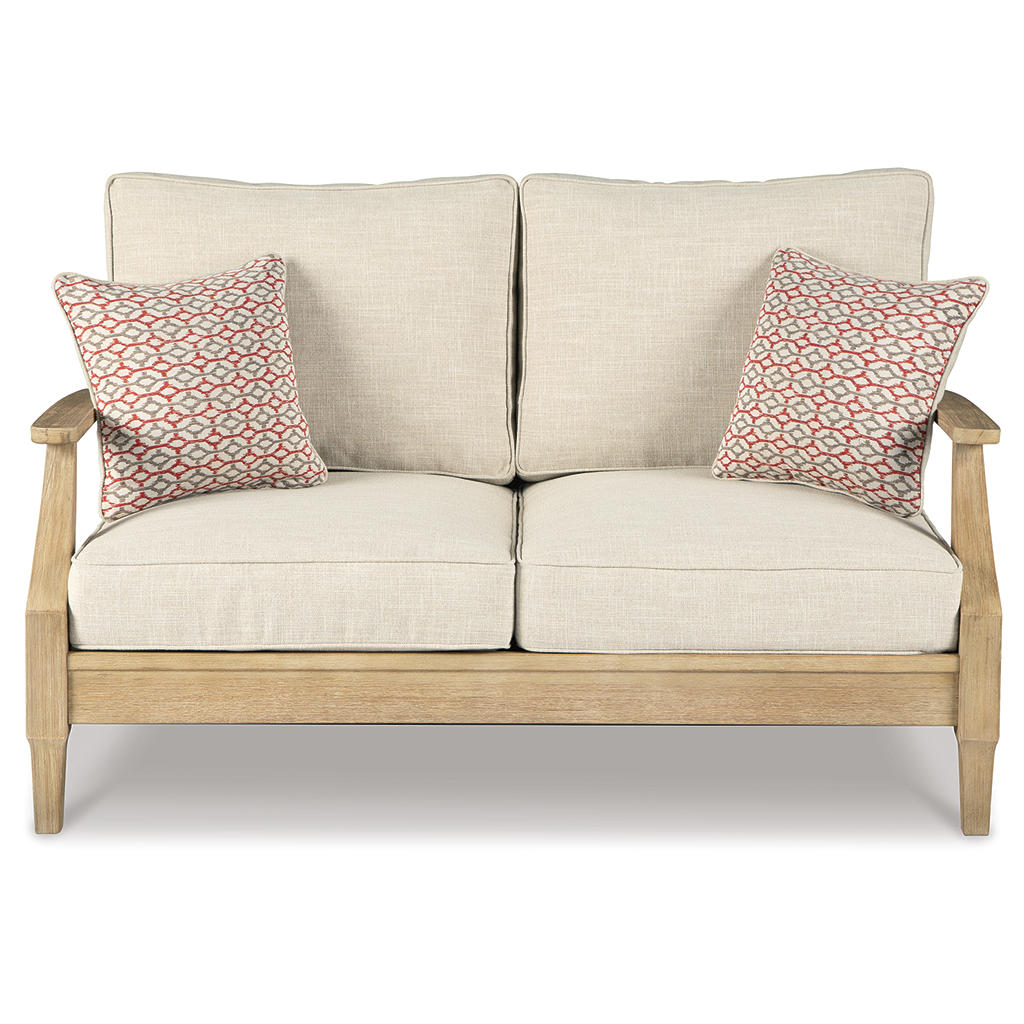 Clare View Loveseat with Cushion Signature Design by Ashley® Outdoor