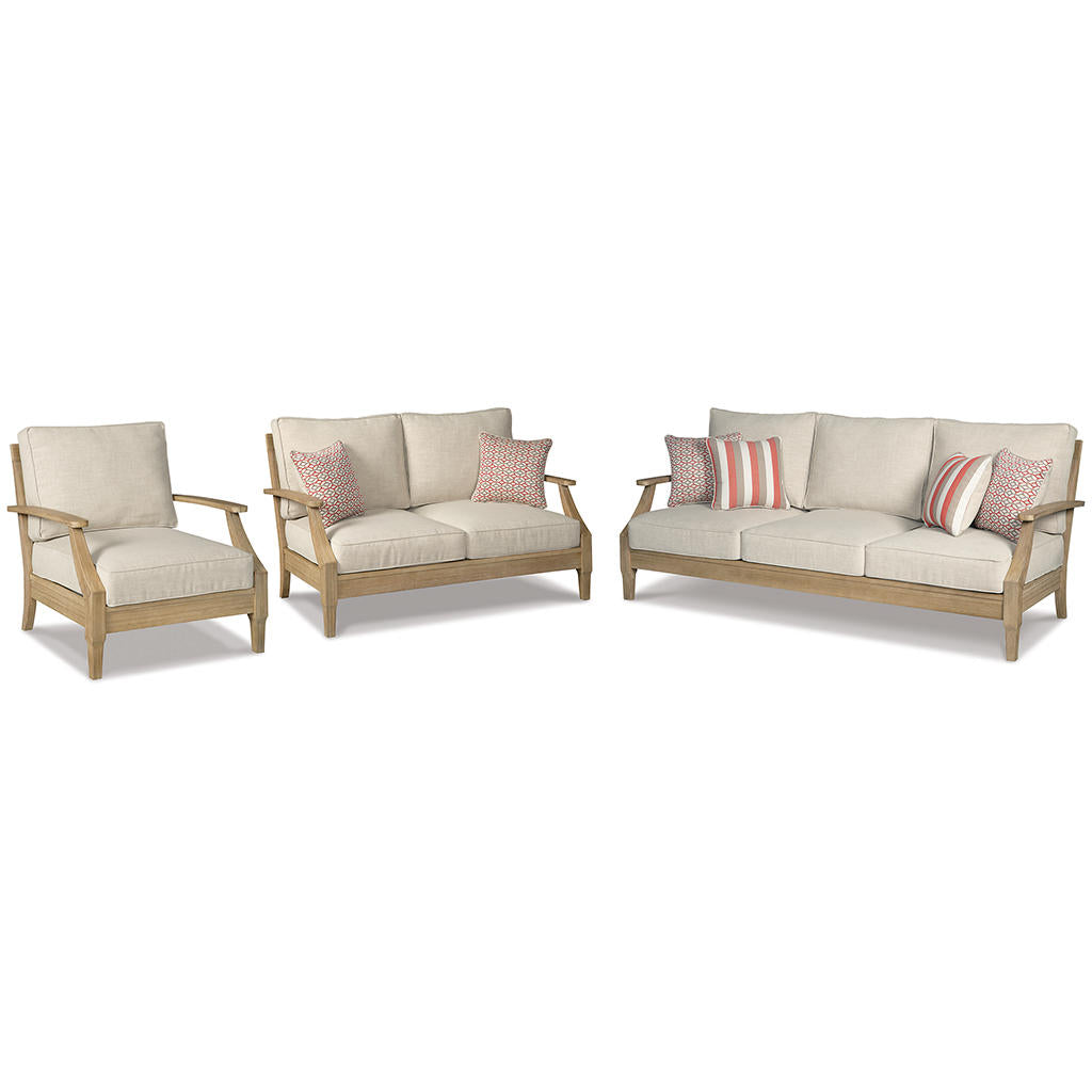 Clare View Outdoor Sofa, Loveseat and Lounge Chair Signature Design by Ashley® Uncategorized