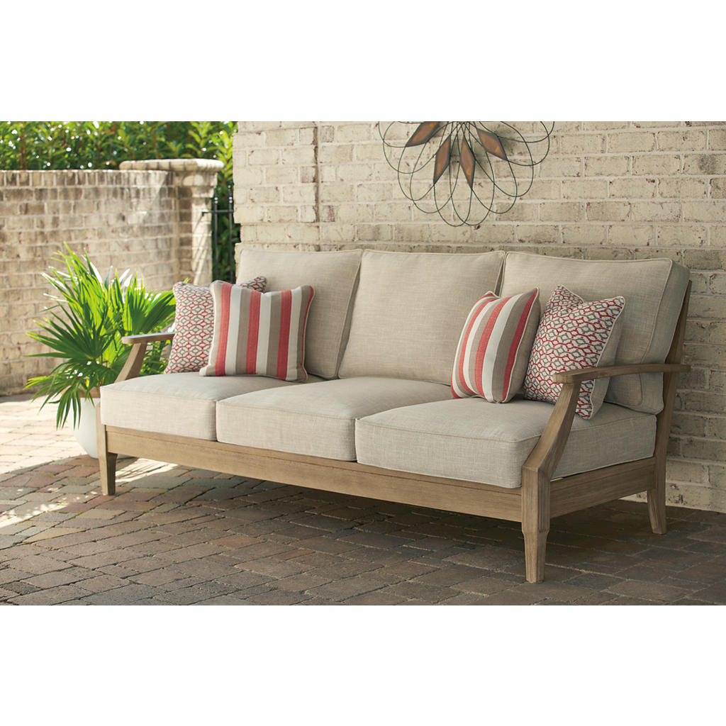 DOORBUSTER! Clare View Sofa with Cushion Signature Design by Ashley® Outdoor