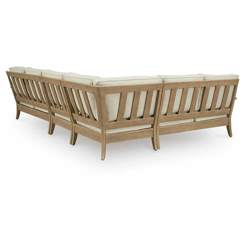 DOORBUSTER! Clare View 4-Piece Outdoor Sectional Signature Design by Ashley® Outdoor