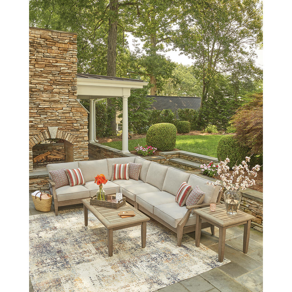 DOORBUSTER! Clare View 4-Piece Outdoor Sectional Signature Design by Ashley® Outdoor