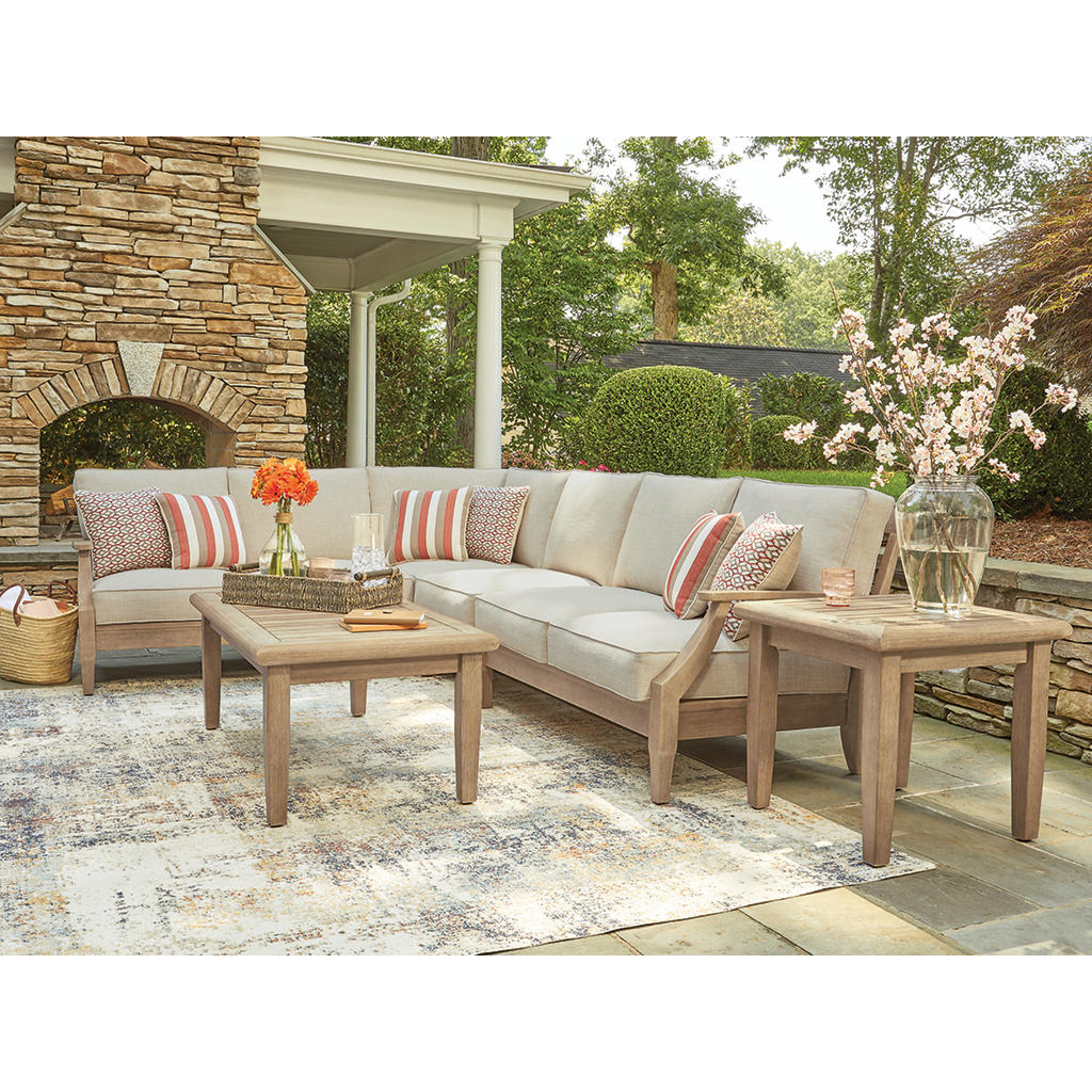 DOORBUSTER! Clare View 4-Piece Outdoor Sectional Signature Design by Ashley® Outdoor
