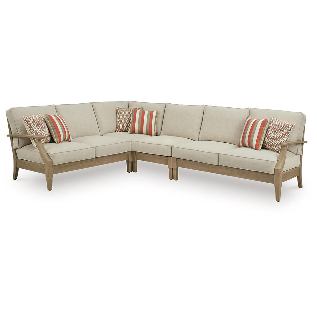 DOORBUSTER! Clare View 4-Piece Outdoor Sectional Signature Design by Ashley® Outdoor