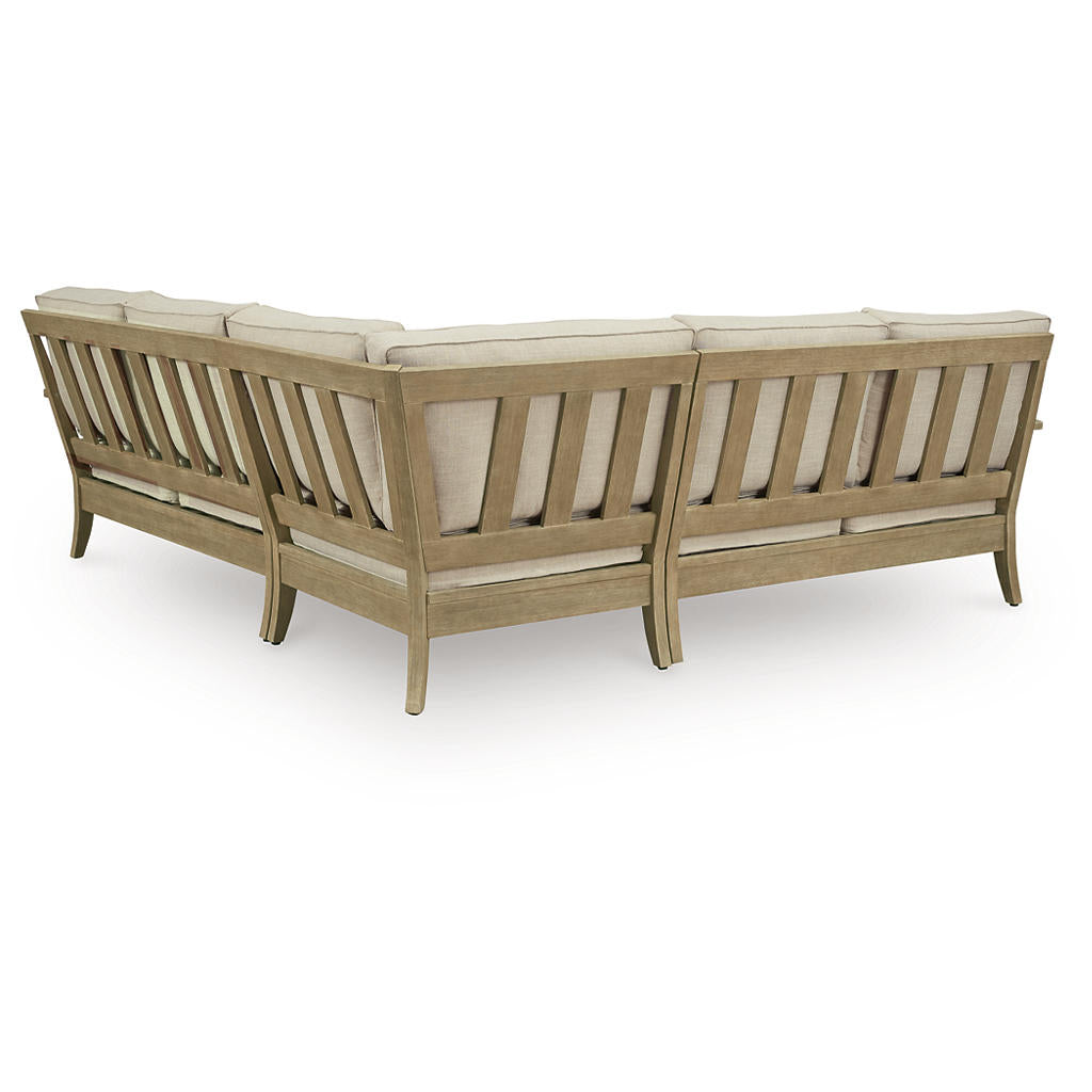 Clare View 3-Piece Outdoor Sectional Signature Design by Ashley® Outdoor