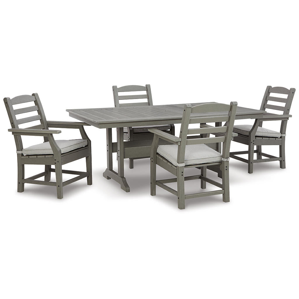 Visola Outdoor Dining Table with 4 Chairs Signature Design by Ashley® Uncategorized
