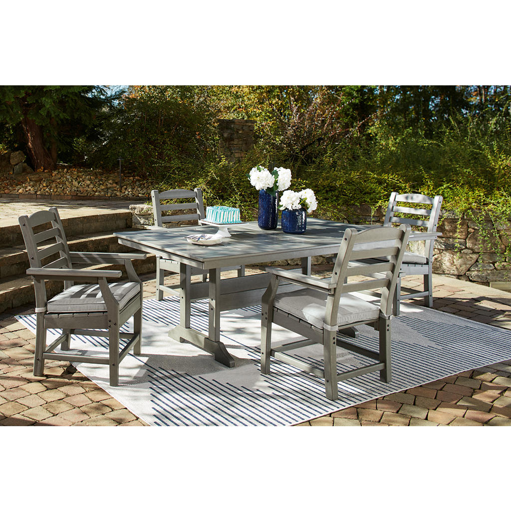 Visola Outdoor Dining Table with 4 Chairs Signature Design by Ashley® Uncategorized